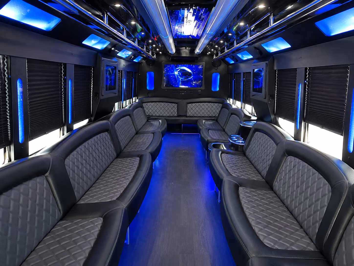 bachelor and bachelorette party buses rolling through san mateo