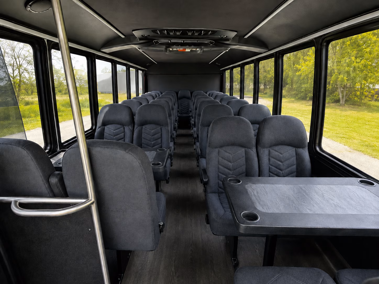san mateo 20 passenger minibus interior