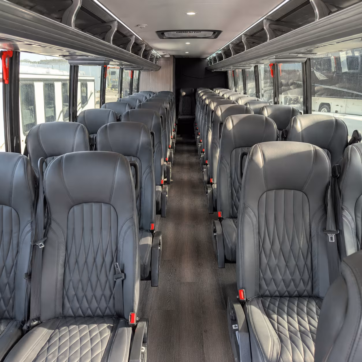 san mateo 25 passenger minibus inside