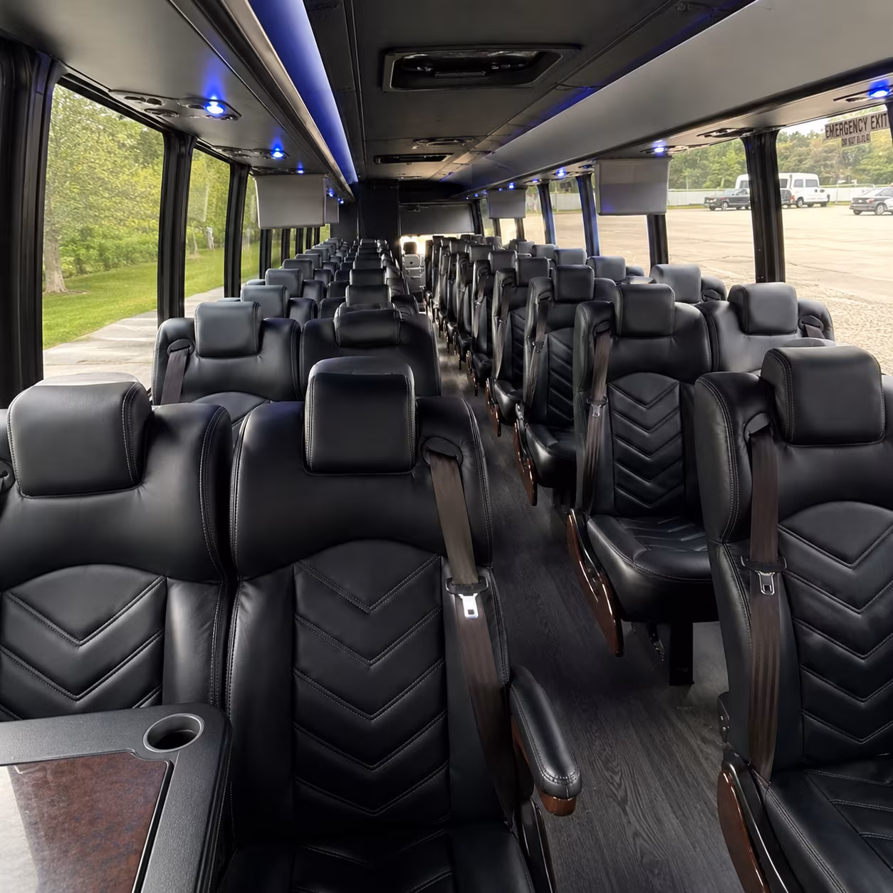 san mateo 30 passenger minibus interior