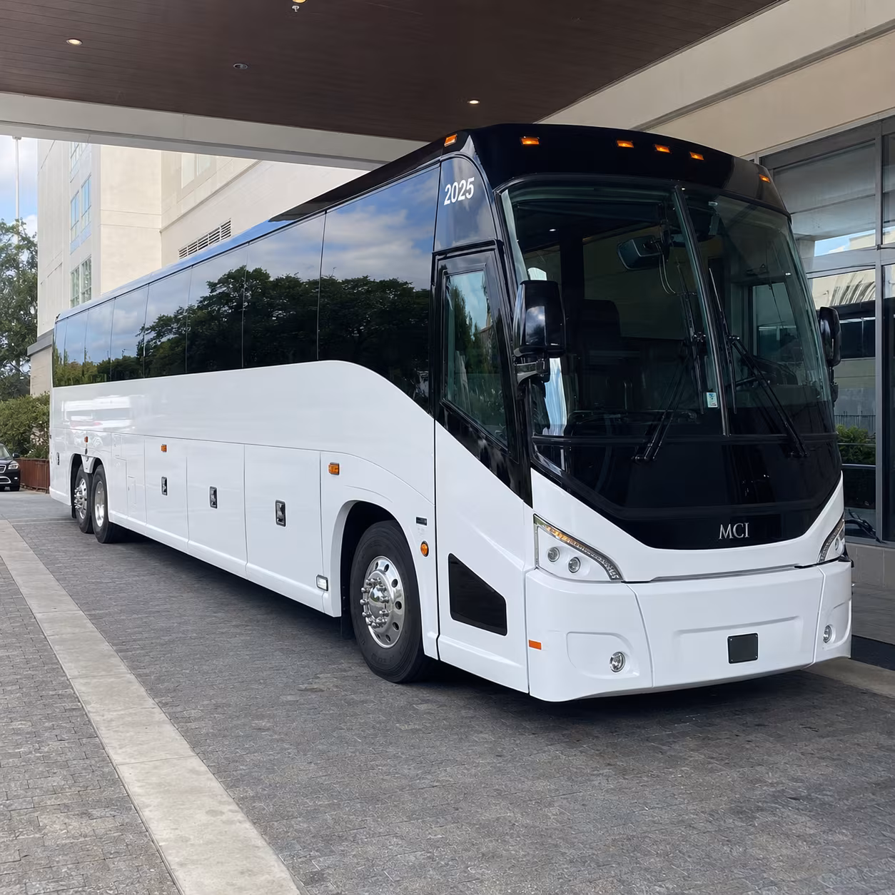 san mateo 54 passenger charter bus