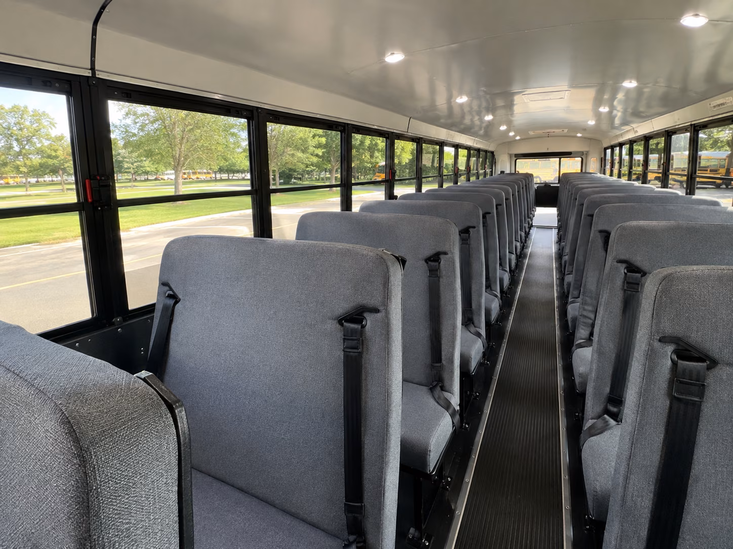 san mateo school bus inside