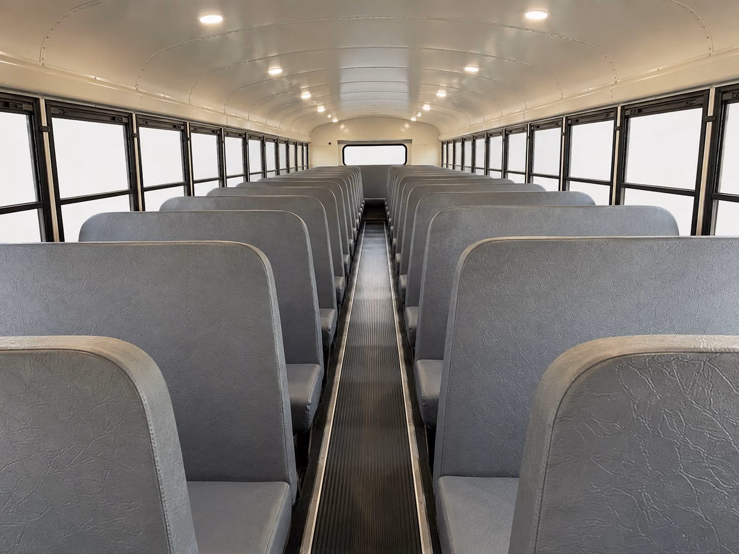 san mateo school bus interior