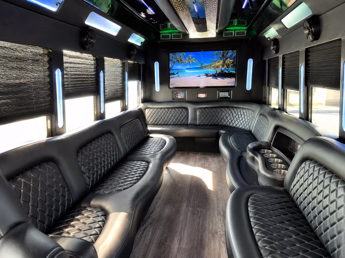 san mateo sporting event party bus rental