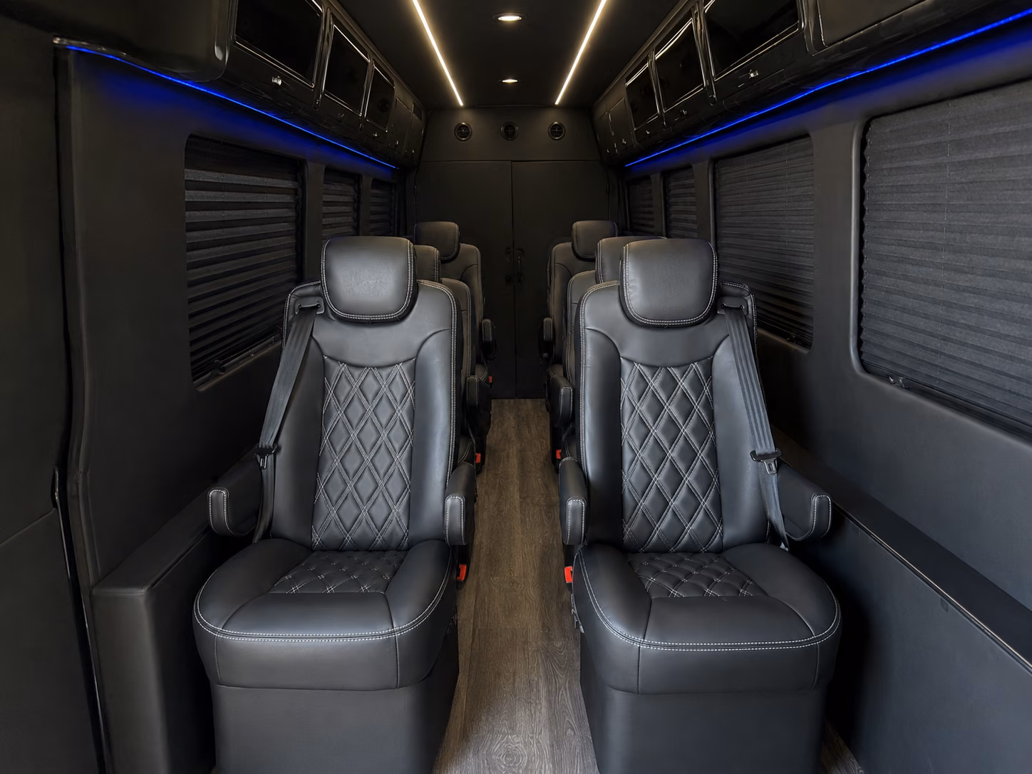 san mateo sprinter van with driver interior
