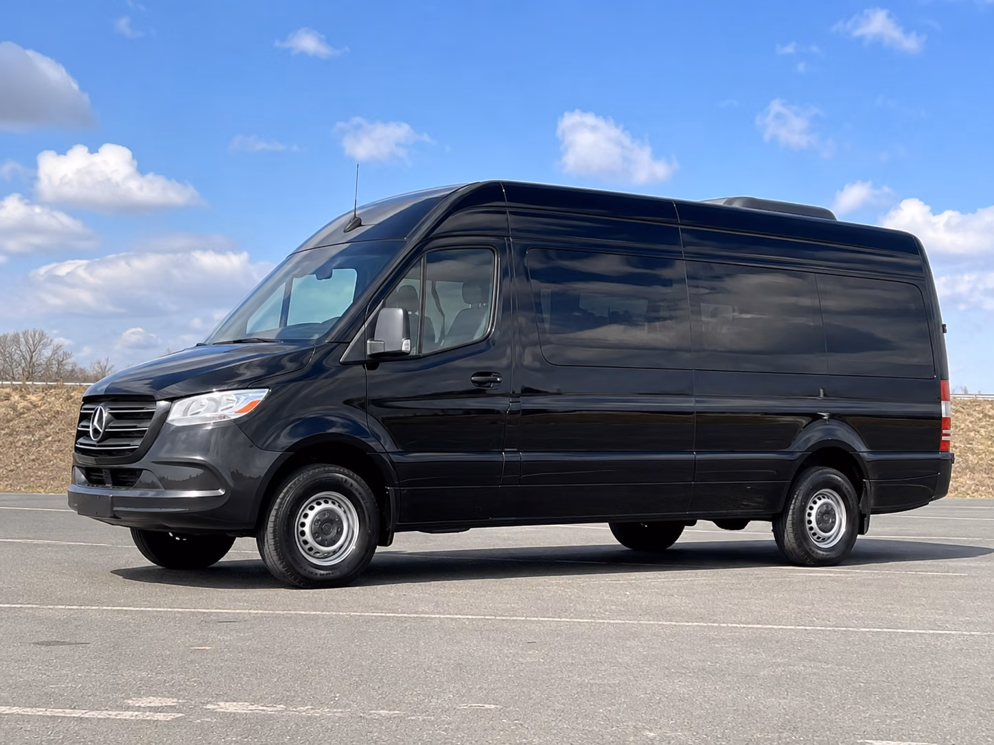 san mateo sprinter van with driver